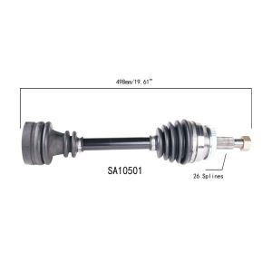 PROTECH AXLES SA10501 CV Axle Assembly