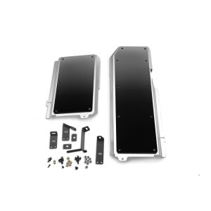 Rugged Ridge 18003.53 18-23 Jeep Wrangler JLU 4dr Alum. Skid Plate for Gas Tank/Exhaust - Tex. Blk