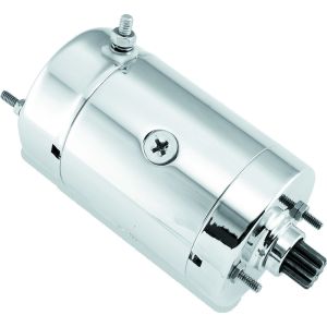 TwinPower 215509 Twin Power 82-88 FLH FLT 74-86 FXE 74-E76 XLH Chrome Hitachi Starter Replaces H-D 31570-73
