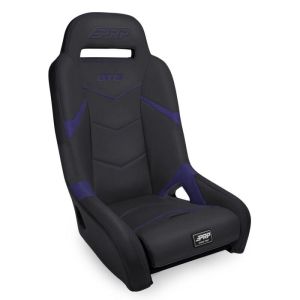PRP Seats A7301-PORXP-M PRP GT3 Suspension Seat - Black/Purple