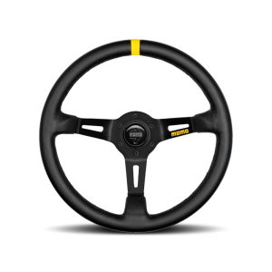 MOD 08 Steering Wheel Black Leather