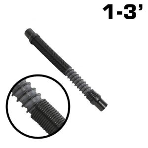 Rugged Radios MAC-X-HOSE-12 1 to 3 Ft MAC-X Expandable Ultra Flex Helmet Air Pumper System Hose by