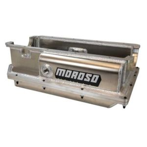 Moroso 20395 Energy Mfg 351W/SBF 351W 2 Piece 4 Pickup Dry Sump 7.25in Aluminum Oil Pan
