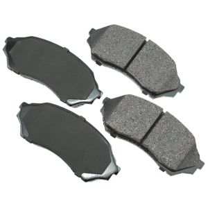 Akebono ACT798 Akebono ProACT Ultra Premium Ceramic Disc Brake Pad Kit