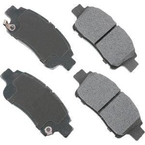 Akebono ACT831 Akebono ProACT Ultra Premium Ceramic Disc Brake Pad Kit