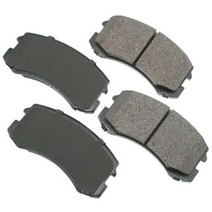 Akebono ACT904 Akebono ProACT Ultra Premium Ceramic Disc Brake Pad Kit