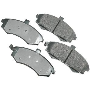 Akebono ACT941 Akebono ProACT Ultra Premium Ceramic Disc Brake Pad Kit