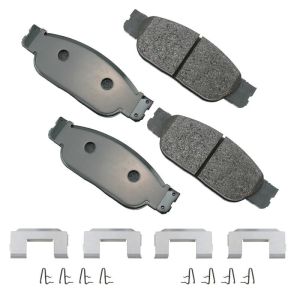 Akebono EUR805 Akebono EURO Ultra Premium Ceramic Disc Brake Pad Kit