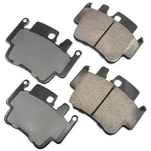 Akebono EUR917 Akebono EURO Ultra Premium Ceramic Disc Brake Pad Kit