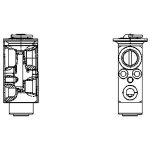 BEHR AVE 131 000P A/C Expansion Valve