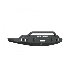 Road Armor 2191F4B 19-21 GMC Sierra 1500 Stealth Front Winch Bumper w/ Pre-Runner Guard - Tex Blk