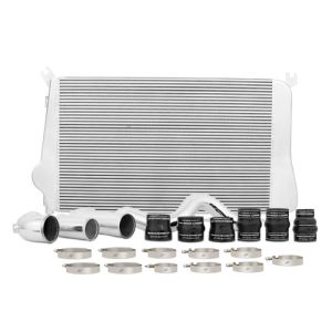 Mishimoto MMINT-DMAX-11KSL 11+ Chevrolet/GMC Duramax Intercooler Kit (Silver)