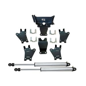 Superlift 92765 17-24 Ford F450/F550 Super Duty 4WD Dual Steering Stabilizer Kit w/Radflo Cylinders