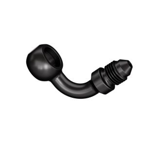 Goodridge P599-03-04ZBK 90 Deg Banjo Adaptor for 7/16 Bolt