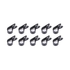 QUICKCAR RACING PRODUCTS QRP66-812 Adel Line Clamps Nylon 3/8in 10pk