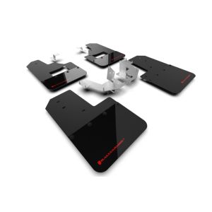 Rally Armor MF85-RB-PL-RD Black Mud Flap/Red Logo