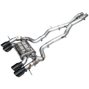 AWE Tuning 3025-43487 23-24 BMW G87 M2 SwitchPath Edition Exhaust - Diamond Black Tips