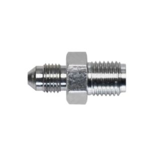 Wilwood 220-14159 Fitting Adaptor -3 JIC to 7/16-20 Male Steel