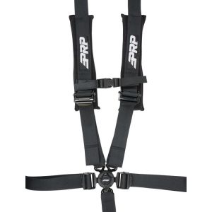 PRP Seats SB5.2CAMRT PRP 5.2 Cam-Lock Harness w/ Ratchet Lap Belt - Black