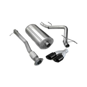 Corsa 07-08 Chevrolet Silverado Crew Cab/Short Bed 1500 5.3L V8 Black Sport Cat-Back Exhaust