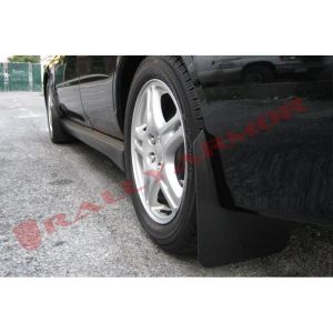 Rally Armor MF1-BAS-BLK Black Mud Flap/Black Logo