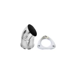 Granatelli Motor Sports 307525-S 2.5" (63mm) Turn Down with 3-Bolt Flange and Gasket