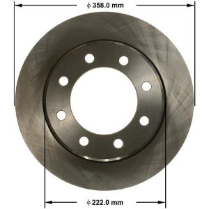 BENDIX DRUM & ROTORS PRT5910 BENDIX Disc Brake Rotor