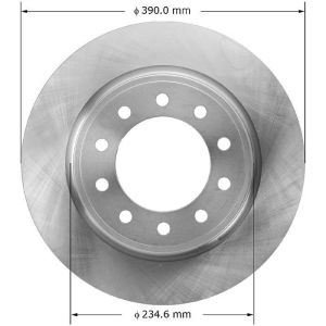 BENDIX DRUM & ROTORS PRT5911 BENDIX Disc Brake Rotor