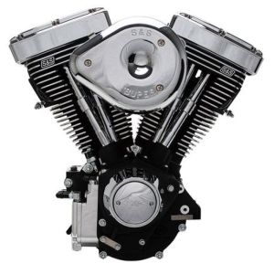 S&S Cycle 31-9156 84-98 Carbureted Non-Catalyst BT V96R Complete Assembled 50 State Legal Engine - Black