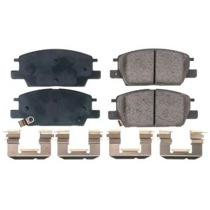PowerStop 17-1913N PowerStop - Z17 Low-Dust Ceramic Brake Pads with Hardware