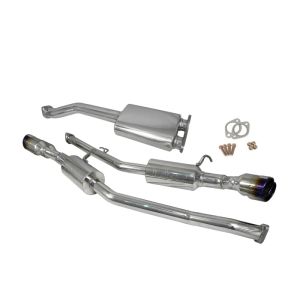 Injen SES1386TT 10-13 Hyundai Genesis Coupe 2.0L(t) 4cyl SS Exhaust w/ 76mm Y-Pipe Resonator/Molded SS Flanges
