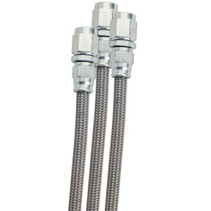 Fragola -12AN PTFE Hose w/ Black Cover- 20 Feet