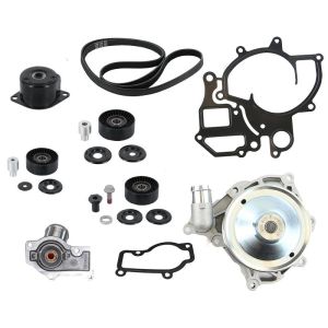 CRP PRODUCTS WPS0514 Rein OE Quality Water Pump Replacement Kit with Upgraded Metal Impeller
