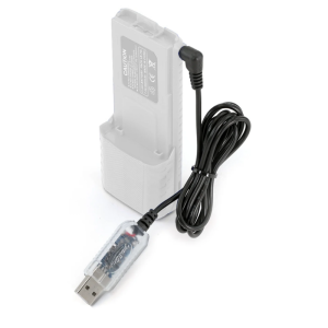 Rugged Radios USB-BAT-RH USB Charging Cable for R1 - V3 - GMR2 and GMR2 PLUS Handheld Radios