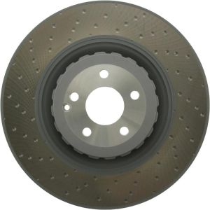CENTRIC PARTS 125.35101 Centric Premium High Carbon Alloy Brake Rotor