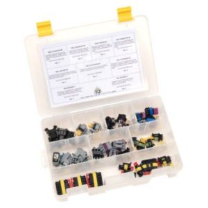 NAMZ NDP-ABK Delphi/AMP EFI & Component Builders Kit Incl. Connectors/Terminals/Seals (For 20g to 14g Wire)
