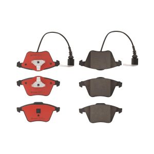 Brembo P85129N Premium NAO Ceramic OE Equivalent Pad