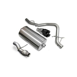 Corsa 09-11 Chevrolet Tahoe 5.3L V8 Black Sport Cat-Back Exhaust