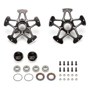 Ti22 PERFORMANCE TIP2801 Direct Mount Front Hubs Super Lite Black