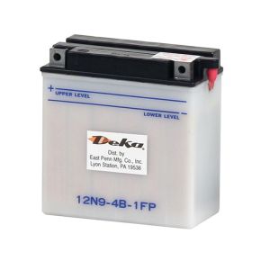 Deka 12N9-4B-1FP 12 Volt Conventional Powersports Battery