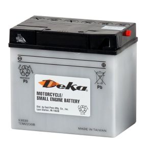 Deka 53030 12 Volt High Performance Powersports Battery