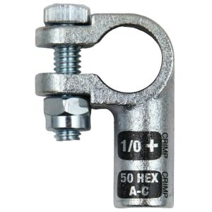 Deka 05388 Left Elbow Crimpable Battery Terminals