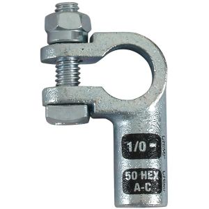 Deka 05389 Left Elbow Crimpable Battery Terminals