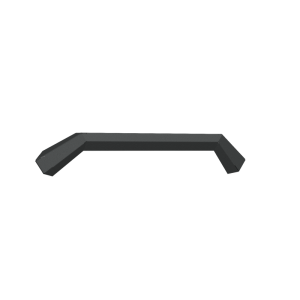 Road Armor 6172XFPRB 17-20 Ford F-250 SPARTAN Front Bumper Bolt-On Pre-Runner Guard - Tex Blk