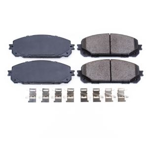 PowerStop 17-1843 PowerStop - Z17 Low-Dust Ceramic Brake Pads with Hardware