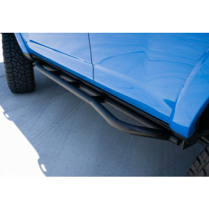 Cali Raised LED CR2700 Cali Raised 10-24 Toyota 4Runner Trail Edition Bolt On Rock Sliders - Kick Out / Powder Coat