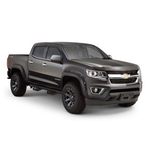 LUND 34641225 15-17 Chevy Colorado Crew Cab Terrain HX Step Nerf Bars - Black