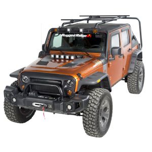Rugged Ridge 11703.22 07-18 Jeep Wrangler 4-Door Sherpa Roof Rack Kit