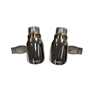 CORSA PERFORMANCE COR14977 Two Single 4in Polished Pro-Series Tips Kit