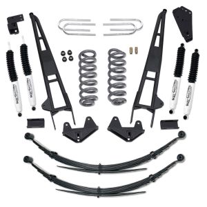 Tuff Country 24815KN 81-96 Ford Bronco 4x4 4in Performance Lift Kit with Rear Leaf Springs (SX8000 Shocks)